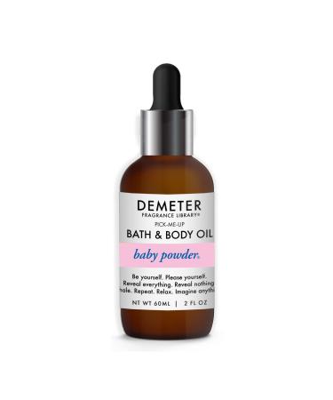 DEMETER Baby Powder Bath & Body Oil.- 2 oz- Long-Lasting