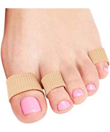 Silicone Toe Protection Tube Bandage - Finger Gel Pad for Comfort | 2 Pieces 1.5 cm Wide - Buy Online on GoSupps.com