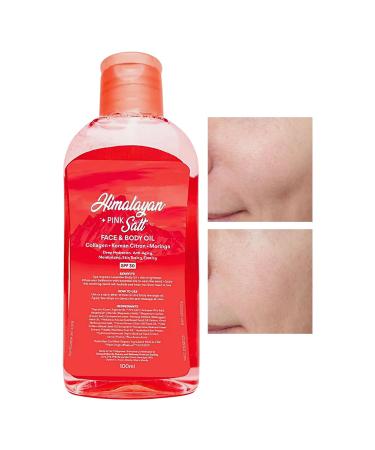 WJnflQN Body Oil For Women Natural Body Oil 100ML Soothing Light Massage Fluid For Face Neck Body Care