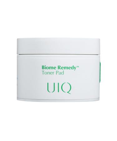 UIQ Biome Remedy Toner Pads 6.08 fl. oz. Korean Skincare - Soothing Cotton Facial Pads for Sensitive Skin 70 Sheets