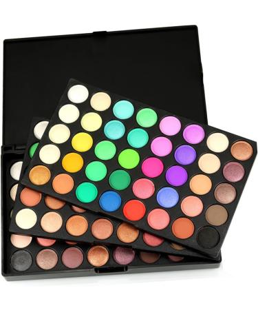 DRESSOOS 120 Eyeshadow Pallet Eyeshadow Nude Eyeshadow Glitter Palette Eyeshadow Powder Makeup Palette - Buy Online on GoSupps.com