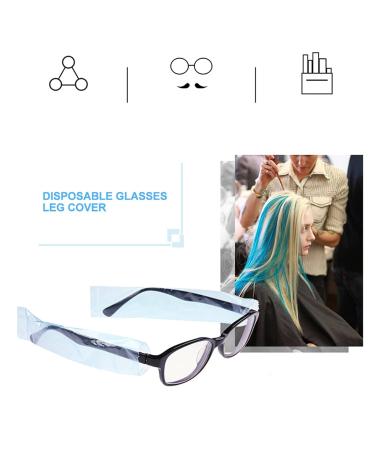 200 Disposable Glasses Leg Caps - Hair Dye Protection Accessories for Foot & Glasses - Buy Online on GoSupps.com