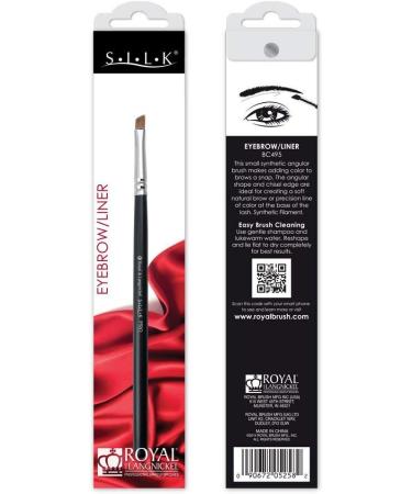 Royal & Langnickel Silk Pro Filling In Brows Eyebrow and Liner Brush - Buy Online on GoSupps.com