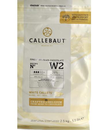 Callebaut White Chocolate 2.5 Kg