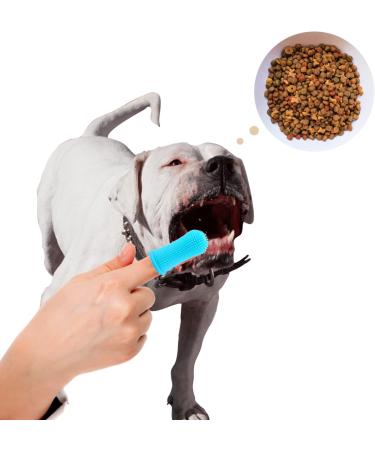 4 Pcs Dog Finger Toothbrush Nontoxic Silicone Dog Toothbrush Finger 360 Full Surround Cat Toothbrush Finger Toothbrush Dog for Dog Cat Puppy Pet Dental Care Health (Green)  - Buy Online on GoSupps.com