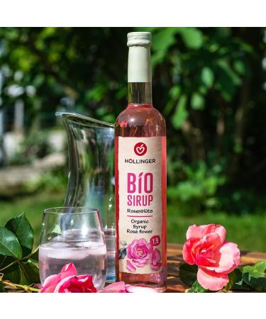 H llinger Bio Sirop Floral Lot de 3 Bouteilles en Verre de 500ml Fleurs de Sureau Rose et Lavande Sirop Biologique Sans Alcool Dilution 1:9 - Buy Online on GoSupps.com