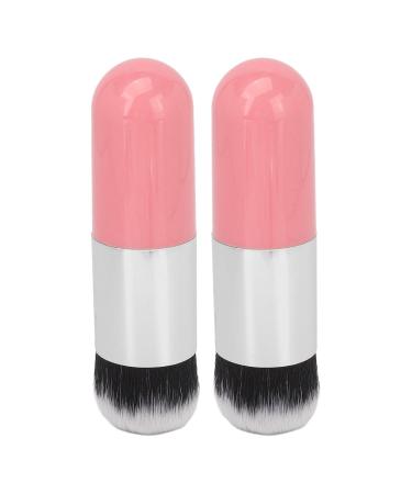 Adorable Blusher Brush Set - 2 Pieces for On-the-Go Sweet Perfection | International Shipping Available - Buy Online on GoSupps.com