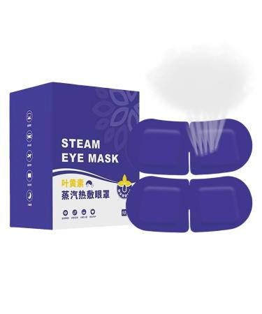 Zunishaone Steam Mask 10 Pieces Heated Steam Mask Hot Compresses for Home Spa Relaxation Bedtime Routine Meditation Session Post-Workout Recovery Relaxation