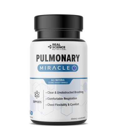 Real Science Nutrition Offers Pulmonary Miracle COPD Relief for Shortness of Breath wheezing and Cough