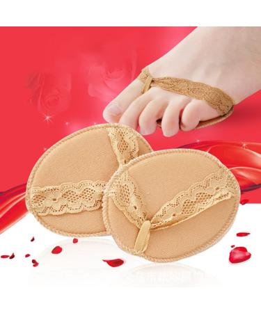FOMIYES Metatarsal Foot Pads - 4 Pairs High Heel Inserts & Toe Stretchers | Comfortable Breathable Forefoot Cushions for Pain Relief - Shop Internationally - Buy Online on GoSupps.com