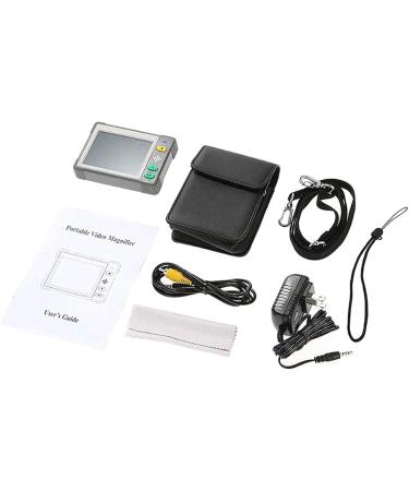 Electronic Reading Aid Digital Magnifier 3.5 Inch Portable Digital Magnifier 3X-15X HDMI Connected to HDTV Handheld Digital Magnifier - Buy Online on GoSupps.com