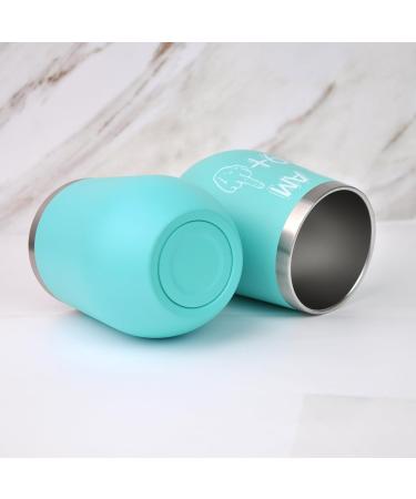 Bokalaka 40th Birthday Gift for Women - Stainless Steel Winegrowers 350ml Blue - Perfect 40th Birthday Idea - Buy Online on GoSupps.com