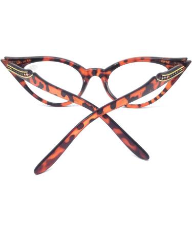 Buy Dawnzen Leopard Reading Glasses +3.00 for Ladies - Stylish Plastic Frame - Perfect for 50s - International Shipping Available - Buy Online on GoSupps.com