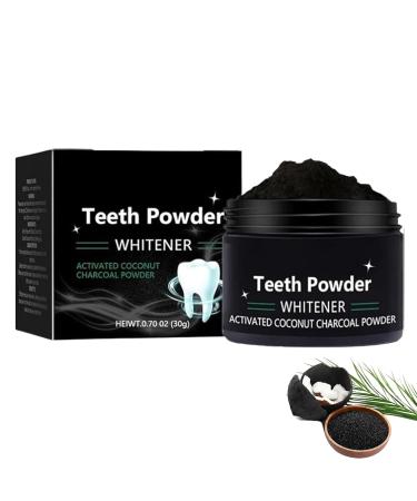 Cleopatra s Natural Teeth Whitening Powder Cleopatra's natural tooth alarm powder natural coconut activated carbon powder activated carbon powder teeth tooth whitening for white teeth (1PC)