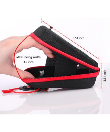ACHIX Golf Rangefinder Hard Shell Case - Compatible with Bushnell/Callaway/Tectectec - Universal Laser Range Finder Carry Bag with Carabiner Belt Clip - Black - Buy Online on GoSupps.com