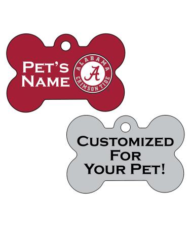 Alabama Crimson Tide 2-Sided Pet Id Dog Tag | Officially Licensed | Personalized for Your Pet