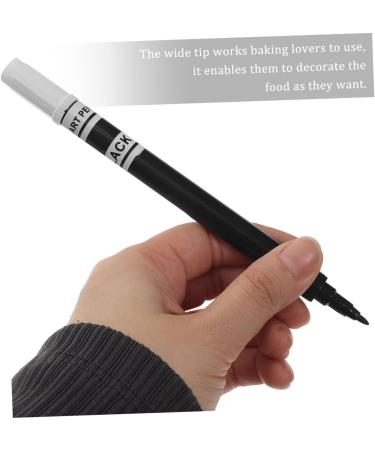 Hohopeti Gourmet Writers 2pcs Baking Pigment Pen Edible Baking Pen Baking Grocery Supplies Edible Ink Pen Marker Pen Cake - Buy Online on GoSupps.com