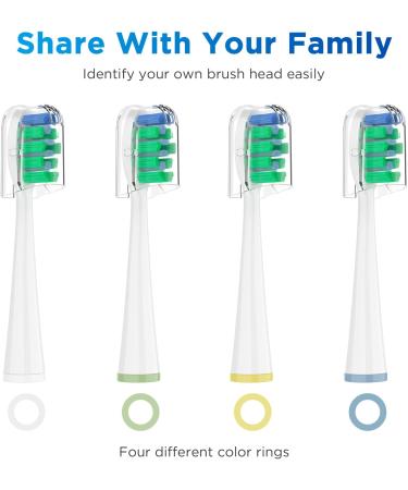 Replacement Brush Heads for 2023 Waterpik Sensonic Toothbrush - 8 Count with Covers Compact & White - Buy Online on GoSupps.com