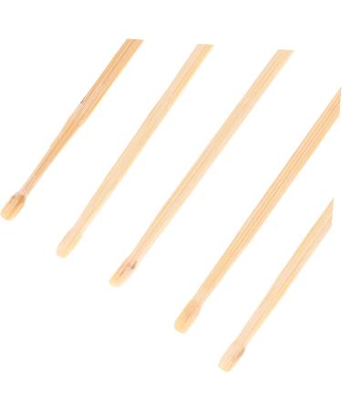 SKISUNO 5pcs Bamboo Ear Cleaning Tool Lovely Doll Head Design Skid-Resistant Safe for Family Use for Gentle Wax Removal Random Colors Included - Buy Online on GoSupps.com