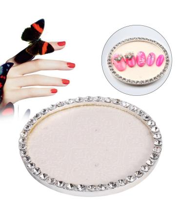 Nailart display nail polish color card plates fashion -all alloy nail art plates.