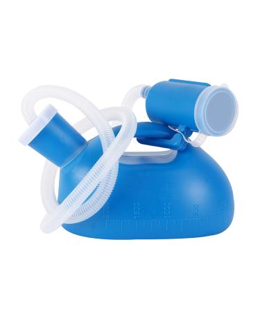 Men Urinal Men's Male Bed Urinal Pee 2000ML Collector with 1.6M Tube Convenient and Practical Urinal