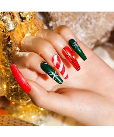 60-Piece Self-Adhesive French Nails Template - DIY Manicure Tips Polygel & Nail Sticker Stencils | Perfect for Easy Nail Art Decoration - Buy Online on GoSupps.com