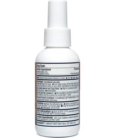 Betadine First Aid Spray - 3 oz Pack of 5 - Buy Online on GoSupps.com