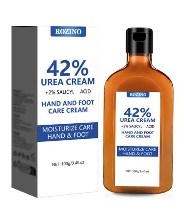 Urea 42% Foot Cream Foot Nourishing Cream For Cracked Heels And Dry Skin Deep Moisturizing Callus Remover For Dry And Hard Skin Feet And Hand Maximum Strength For Hand Foot And Body Care