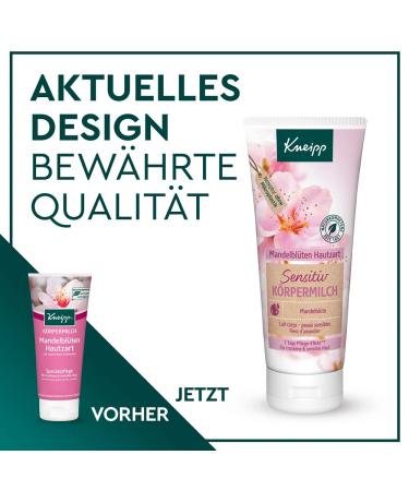 Kneipp Sensitive Body Milk Almond Blossom - 200ml | Hydrating Lotion for Dry & Sensitive Skin | International Shipping Available - Buy Online on GoSupps.com