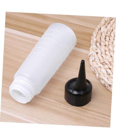 Zerodeko Lot de 4 Flacons M langeurs Transparents 100 Ml Embout Biseaut Coud Applicateur de Teinture Capillaire R utilisable pour Salon Professionnels et Soins Capillaires - Buy Online on GoSupps.com