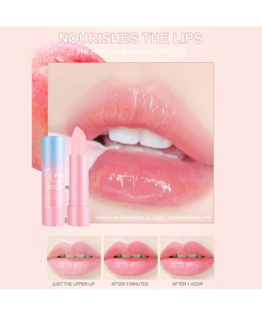 CHICTRY Gift Set of 3 Color Changing Lip Balms moisturizing & Shiny Finish Perfect Birthday & Holiday Present Multicolor One Size One Size Multicolor - Buy Online on GoSupps.com