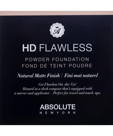 Absolute New York HD Flawless Powder Foundation (Pearl) - Smooth, Natural Finish - Buy Online on GoSupps.com