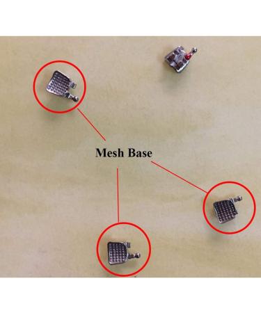 Dental Brackets 200 pcs Orthodontic Metal MIM Brackets for Braces Roth Mini 018 With Hook 3-4-5 20PCS per Pack 10 Packs - Buy Online on GoSupps.com