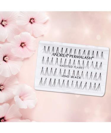 Andrea Knotted Flares False Lashes Long - Black 4 Pack | Long Black Lashes - Buy Online on GoSupps.com