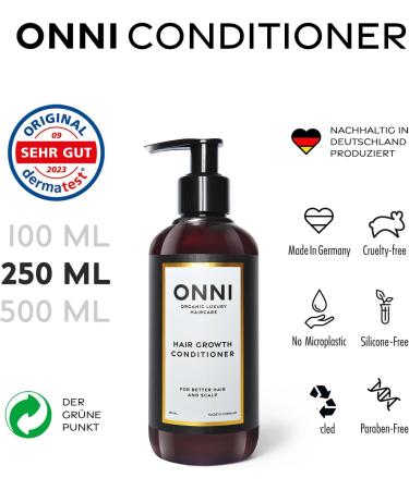 ONNI Organic Hair Growth Conditioner 250 ml - Buy Online on GoSupps.com