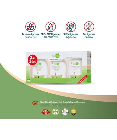 Set de 3 shampooings HairMD Repair 300 ml - Buy Online on GoSupps.com