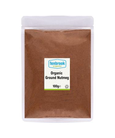 Organic Ground Nutmeg 100g | Certified Organic by Fenbrook Organic