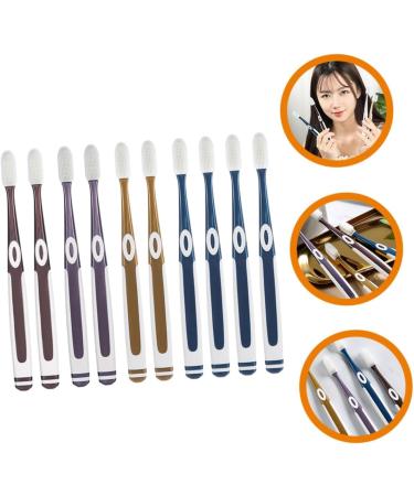 Buy Minkissy Portable Toothbrush Set - 10 Female Travel Brushes for Camping Oral Care & Pregnancy | International Shipping Available - Buy Online on GoSupps.com