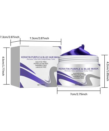 Masque Violet D jaunisseur Intense Vitamins Masque Violet Cheveux Blond Purple Toning Hair Mask Pour Cheveux D color s ou claircis - Neutralisation des Reflets Jaunes & Orang s - Buy Online on GoSupps.com