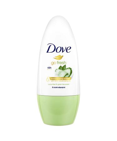 Dove Go Fresh Cucumber & Green Tea Anti-perspirant Deodorant Roll-On 50 ml Cucumber Fresh Green Tea 50.00 ml (Pack of 1)