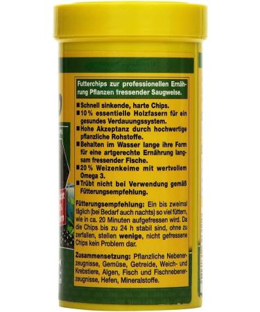 JBL NovoPleco Complete Food for Small Sucker Catfish - Tablets 250ml | Premium Fish Food for 1-20 cm Fish - Buy Online on GoSupps.com