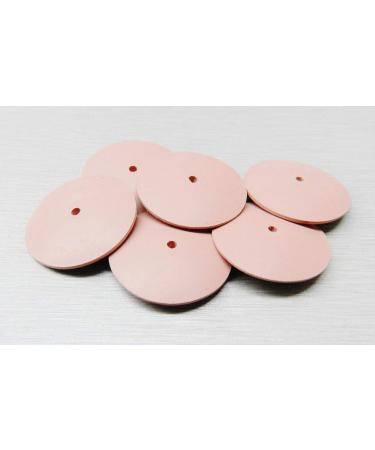 6-Pack Extra Fine Pink Silicone Polishing Wheels Knife Edge for Jewelry - EVE Germany - Buy Online on GoSupps.com