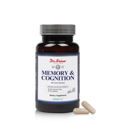 DR.BRIAN ROETTGER Brain Supplements for Memory and Focus - Extra Strength Nootropic Supports Concentration, Mental Clarity, Brain Health for Men & Women - 30 Capsules