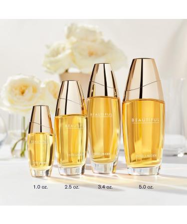 Est e Lauder Beautiful Eau de Parfum Spray with Notes of Rose Lily Tuberose & Orange Flower | Women's Perfume 5 Fl Oz (Pack of 1) - Buy Online on GoSupps.com
