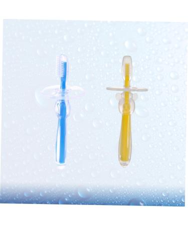 Frcolor 6-Pack Bristle Toothbrush for Newborns | Safe Infant Mouth Clean Toys in Earth Colors | Baby Toothbrushes for Toddlers - Buy Online on GoSupps.com