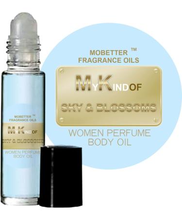 MOBETTER FRAGRANCE OILS My Kind of Sky & Blossoms Perfume Body Oil for Women 10ml Roll On