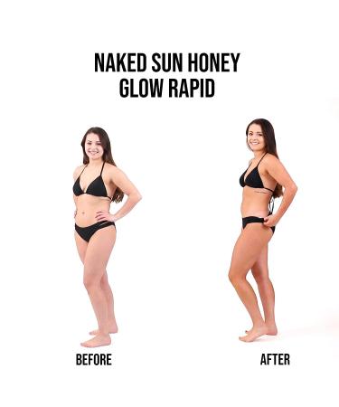 Naked Sun Honey Glow Violet Rapid Develop 1 Hour Express Spray Tan Solution - 32 oz - Buy Online on GoSupps.com