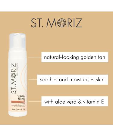 St. Moriz Pout & Glow Gift Set - Professional Medium Tanning Mousse (200ml) Includes Nude Shimmer Lip Gloss, Liquid Highlighter, & Velvet Tanning Mitt - Buy Online on GoSupps.com