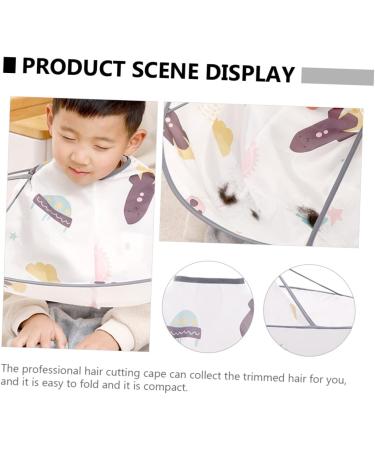 NOLITOY Children's Barber Cloth Bibs - Hair Cutting Capes & Gadgets for Kids - Salon Apron Hair Catcher - Buy Online on GoSupps.com