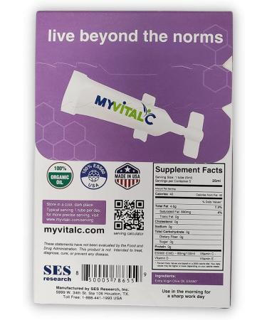 Focus & Energy Supplement - Pure ESS60 in Organic Extra Virgin Olive Oil - 30 Day Supply (150 ML) - Pack of 6 - Boost Your Productivity - Buy Online on GoSupps.com